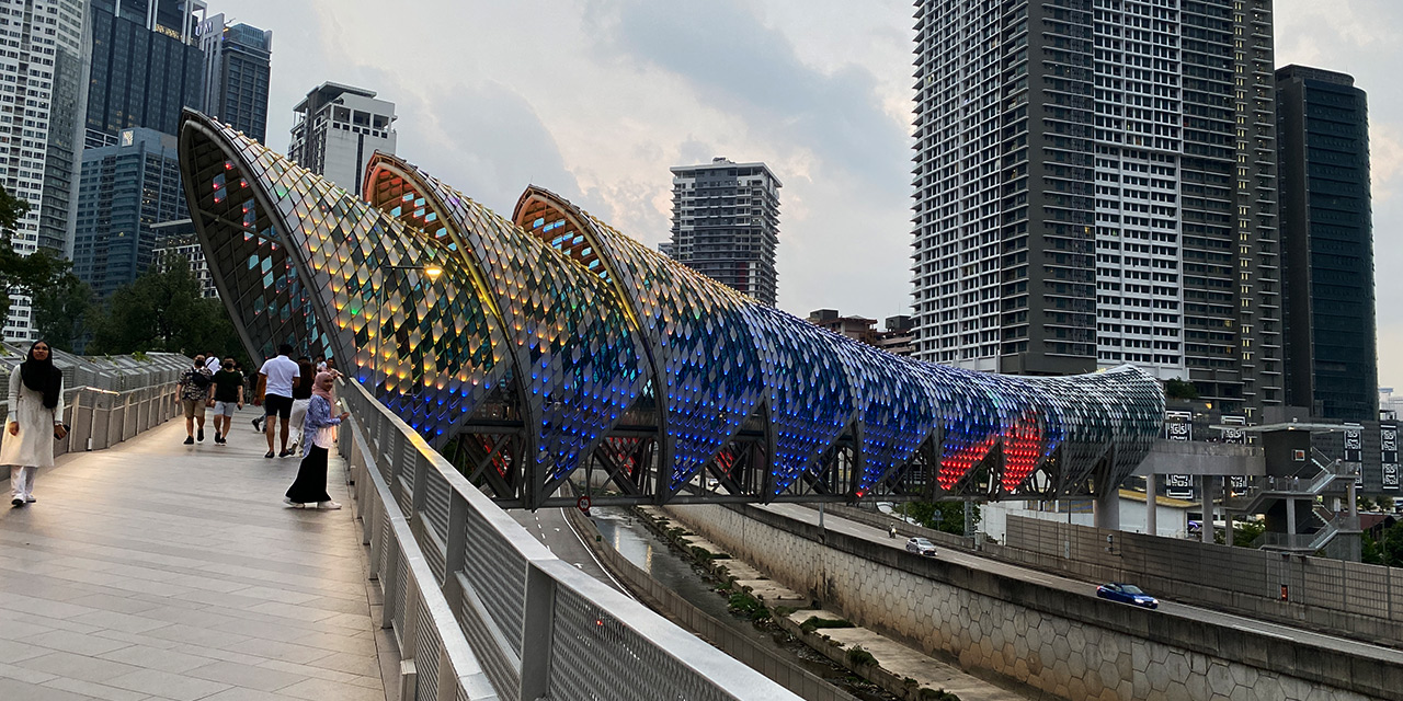 Saloma Link Bridge, Kuala Lumpur