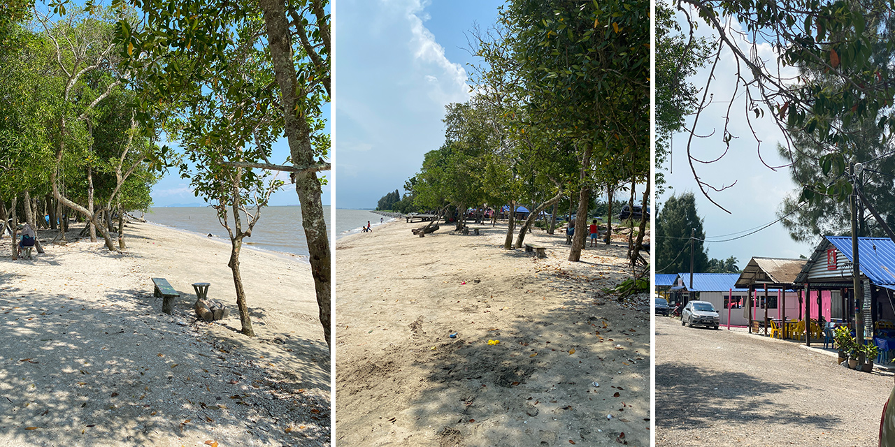 Best View At Teluk Kerang Beach, Pontian, Johor